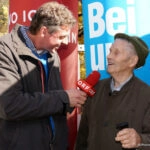 Max stellt sich mit 92 noch einem Interview