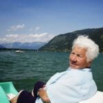Letzten Sommer erstmals mit dem Tretboot am Zeller See