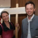 Geschäftsführer Stefan Pühringer mit Partnerin Katrin Grasser
