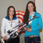 Christine Rieder und Julia Schwaiger, Medaillengewinnerinnen bei der Jugend WM sind auch anwesend