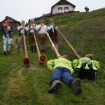 Neugieriger Rangglernachwuchs