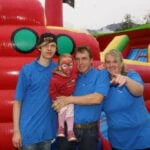 David, Elena, Albert und Karin Grundner