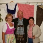Gastgeber Kaspar Breitfuß mit seinen Schwestern Cilly und Frieda