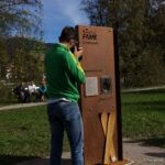 Das neue Denkmal wird von Profis
