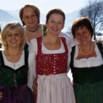 Maishofner Ortsbäuerin Isabella Dick (Mitte) mit Team