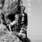 Seppi und Richard, Bergtour